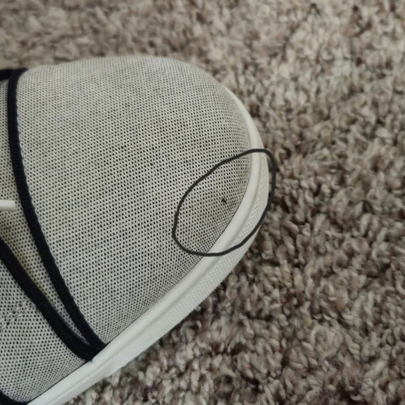 Christian Louboutin Gray and White Sneakers with Sophisticated Design - Picture 6 of 8